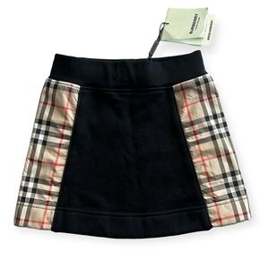 Burberry Nolen Skirt in Black, Size 3Y New with Tag, Retail $380